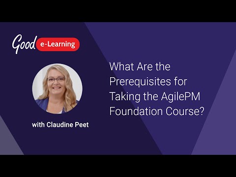 AgilePM Foundation - What are the Prerequisites? (Agile Project Management)