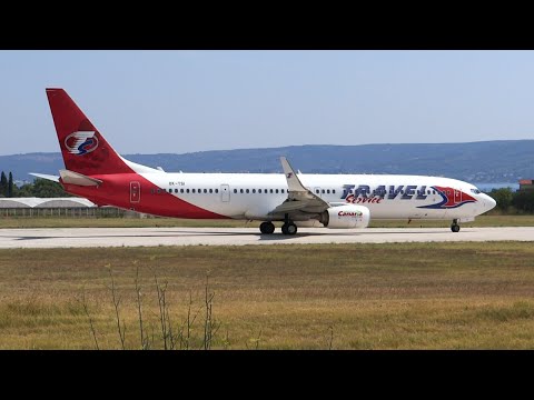 *Rare* Travel Service (Spicejet) B737-900ER takeoff from ...
