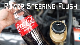 Power steering fluid flush, without pump in less than 10 minuets/Power steering fluid change/ALIMECH