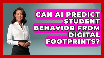 Can AI Predict Student Behavior From Digital Footprints? - Safe AI for The Classroom