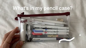 筆箱の中身 What S In My Pencil Case 21 Mp3