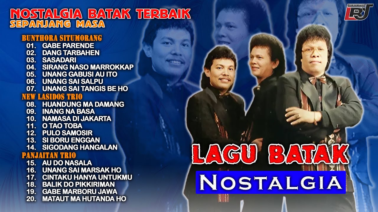 Kompilasi Lagu Batak Nostalgia - Bunthora Situmorang, New Lasidos Trio, Panjaitan Trio || Lagu Lawas