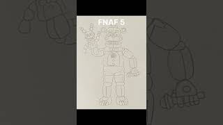 Drawing Freddy from FNAF 5 & 6