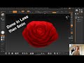 Make a Flower in less than 5min with ZBrush