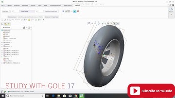 Tyre make in creo parametric 2 0