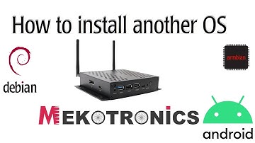 How to install a new OS on Mekotronics R58 mini / R58X