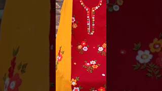 Phulkari dress in Bangladesh | yaa allahmu yaa rahman | dress design | হাতের কাজের জামার ডিজাইন