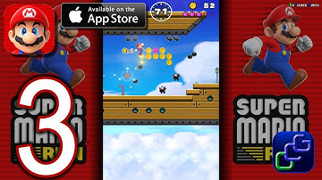 Super Mario Run iOS Walkthrough - Part 3 - World 2: 1-4 Toad Unlocked