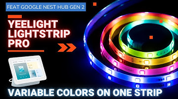 Get multiple colours on the same light strip. At the same time.