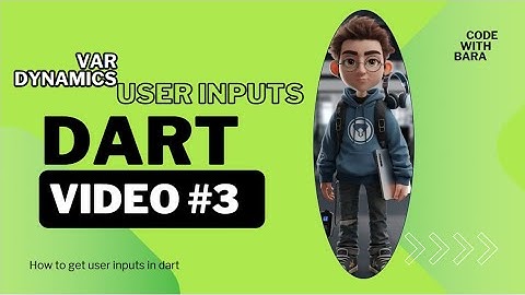 How to get user input & Variables dynamic | dart tutorial