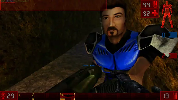 Unreal Tournament. Capture The Flag.  Map - Eternal Cave. #ut99