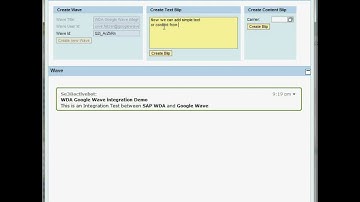 Wave Islands in Webdynpro ABAP