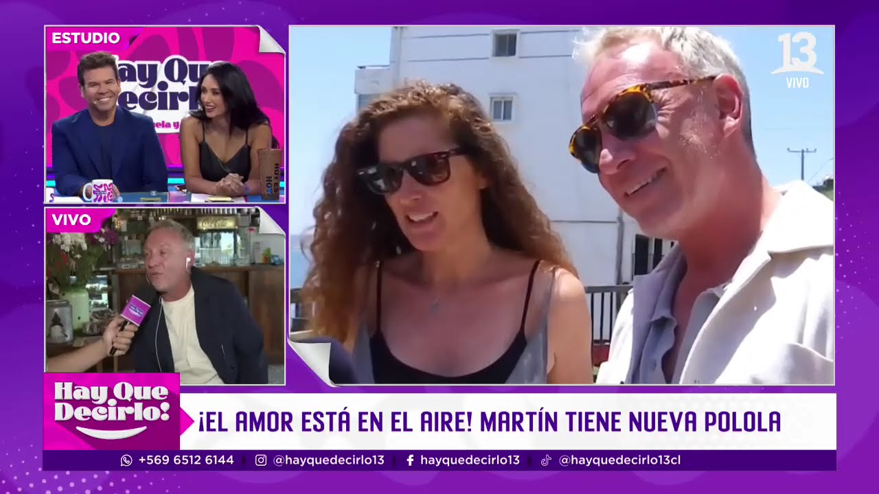 Martín Carcamo habla de su nueva novia | Hay Que Decirlo | Canal 13