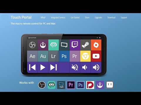 #305 Touch Portal - Control OBS Studio from your tablet