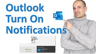 How to turn on notifications in Outlook #Shorts screenshot 5