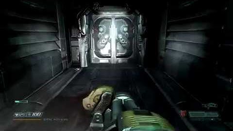 Doom 3 part 23 sub machine gun