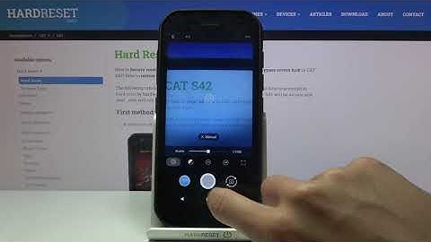 How to Set Up Camera Timer on CAT S42 – Camera Settings
