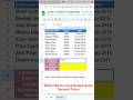 गलती मत करो! COUNT और COUNTA कब Use करें? #shorts #viral #googlesheets #trending #tricks