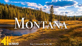 Montana 4K - เพลงภาพยนตร์ที่สร้างแรงบันดาลใจพร้อมภาพยนตร์เพื่อการผ่อนคลายอันงดงาม - วิดีโอ 4K UHD