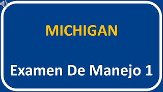 Michigan Driving Test 1
