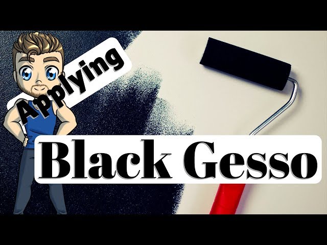 How Does Black Gesso Affect Color? 