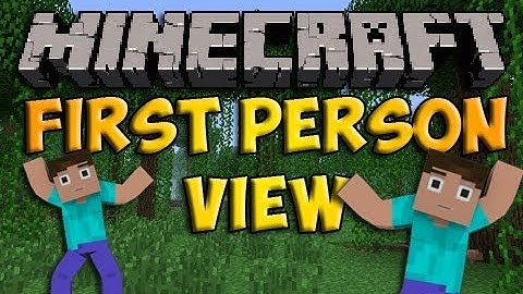 Minecraft FIRST PERSON VIEW Mod | Episode 861