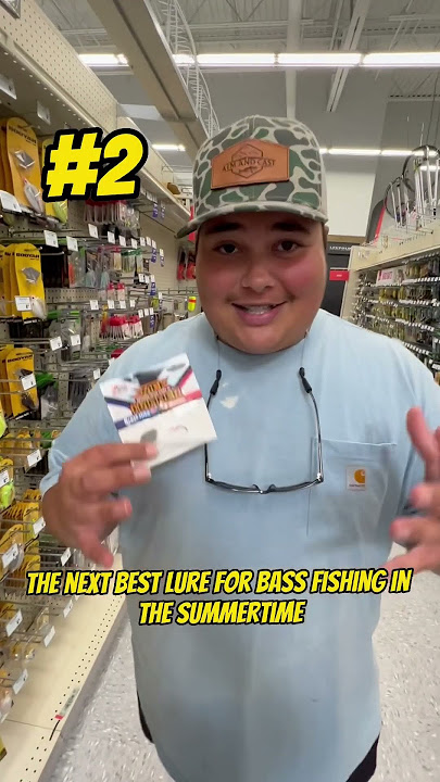 These are my top 5 bass fishing lures for the summer! What would you add!?? Or switch out? #bassfi