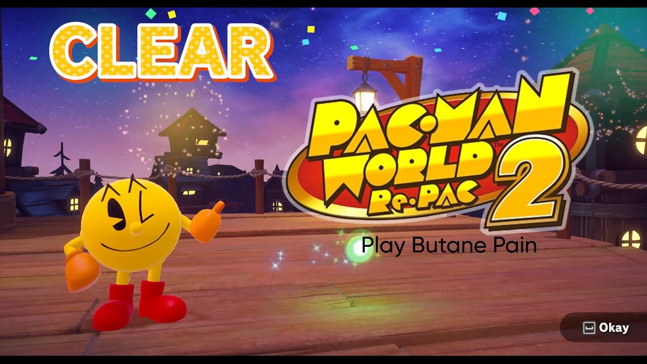 PAC-MAN WORLD 2 Re-PAC  Play Butane Pain