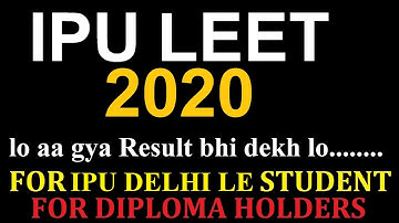 IPU 2020 LEET PAPER Answer key Announced I Jaldi aayega IPU Results bhi dosto! PAPER IPU LEET  2020