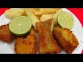 PEIXE FRITO + AIPIM FRITO FEITO NA LENHA!