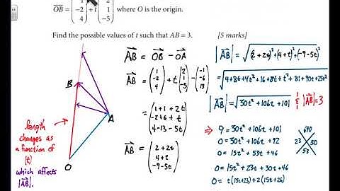 IB HL Math 3D vectors Cambridge text part 4