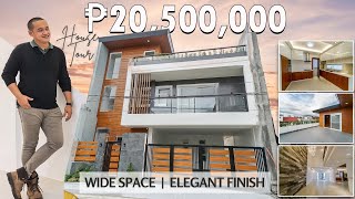 House Tour PG205 | Modern Asian House and lot for sale | Greenwoods Exec. Subd. Pasig City