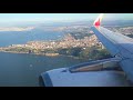 World's Most Beautiful Landings. #5. TAP Portugal A320 Landing in Lisbon