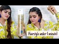 Hairstyle under 1 minute | Easy hairstyle | ft. Loreal Paris Elnett satin hairspray review |