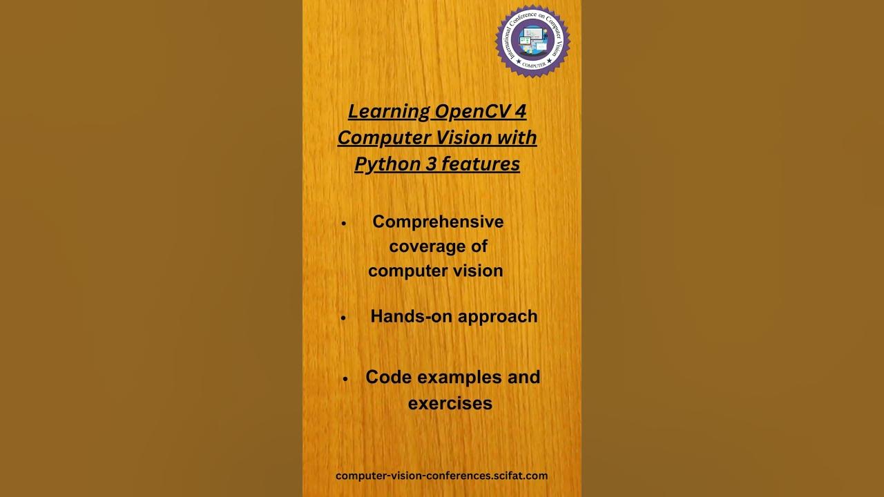 Learning OpenCV 4 Computer Vision with Python 3 - YouTube