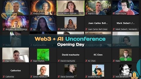 Web3 + AI Unconference Opening Day: Agenda Creation & Open Discussions