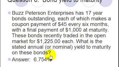 BA II Plus bond ytm calculation