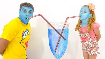 Nastya and dad - the story of the harmful witch