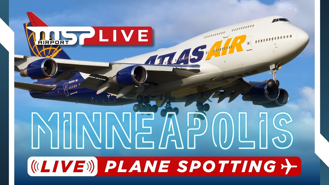 🔴 LIVE SPECIAL DEPARTURES & NONSTOP TWIN CITIES AIRPORT ACTION! ✈ MSP/KMSP AIRPORT ✈ 8/22/26