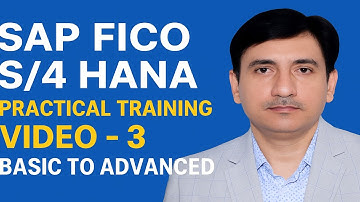 SAP FICO S/4 HANA Part - 3 |  Complete Course for Beginners to Advanced | Job Oriented Training