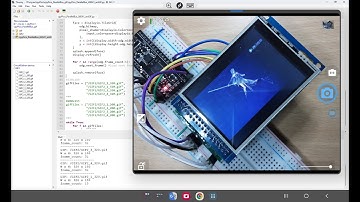 RP2040/CircuitPython 8.1.0 Beta 1, play animated GIF on 8 bit parallel bus ILI9341.