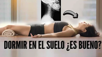 ¿Cómo dormir mejor en el suelo?