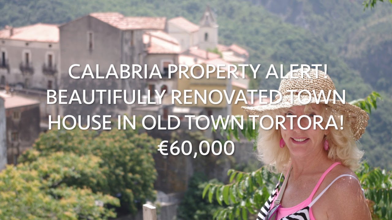 Calabria Property Alert! FABULOUS VALUE! Fully Renovated Townhouse in Old Town Tortora! €60,000!