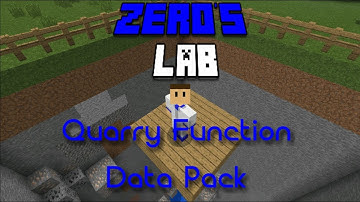 Quarry Function Data Pack | Zer0