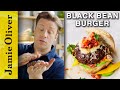 Black bean burger  jamie olivers meatfree meals