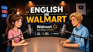 Shopping English Conversation | Walmart English Practice | Daily English Podcast