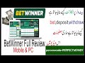 Betwinner full review\\ How to use betwinner app or ...