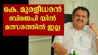 മതസരകകൻ മഡ ഇലല , ക മരളധരൻ ഗവർണർ ആകമ ? K Muralidharan