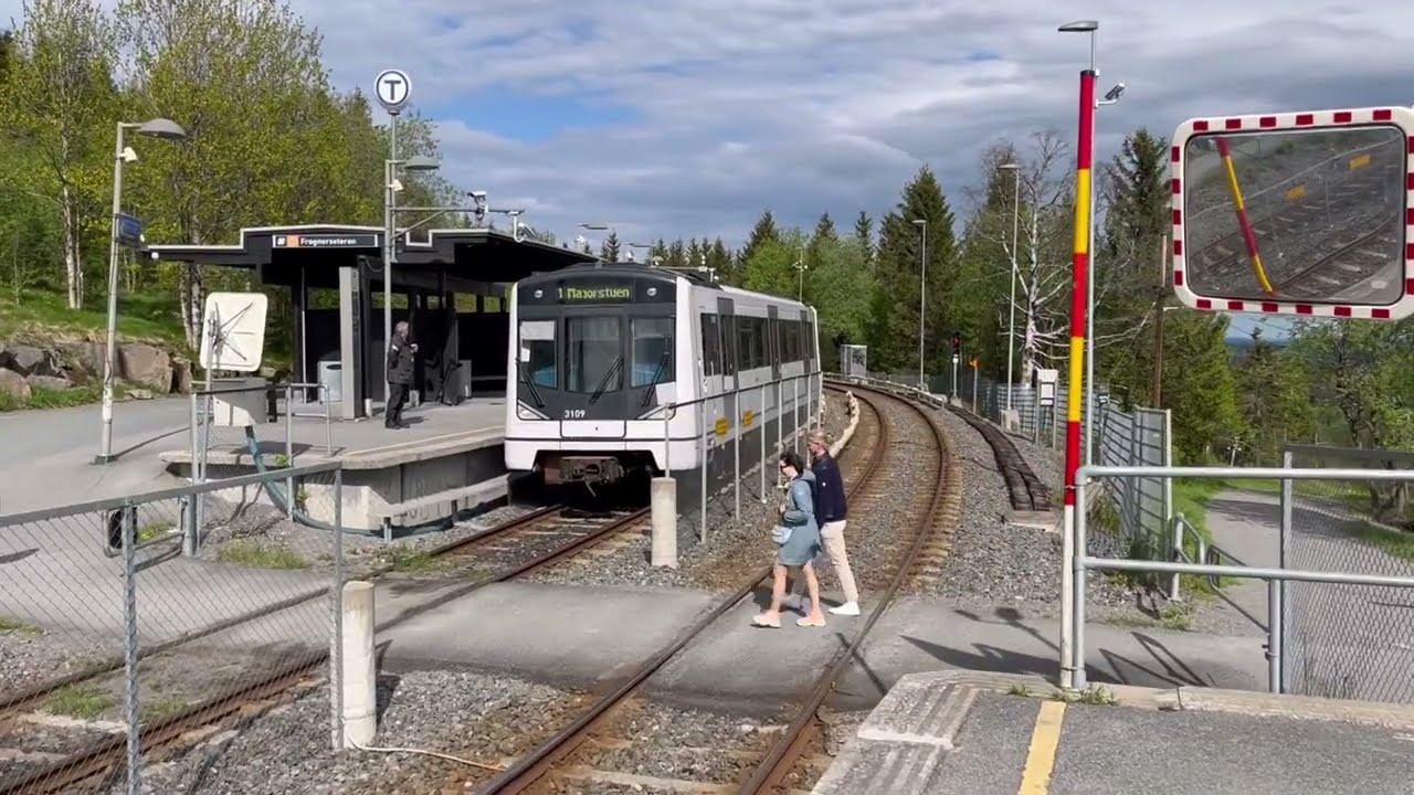 T-bane Oslo, Metro Oslo 2022, Norway, Sporveien T-banen, Ruter