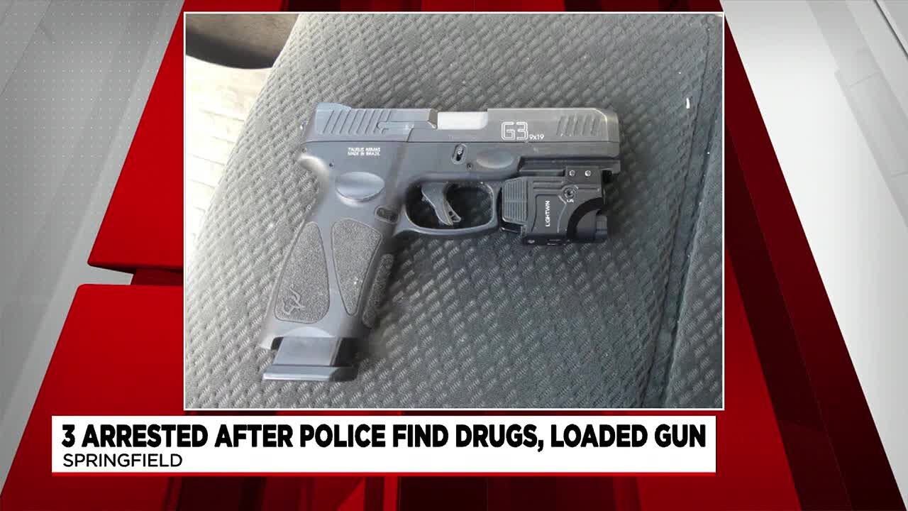 Springfield Police arrest 3 suspects on drug-related charges - YouTube